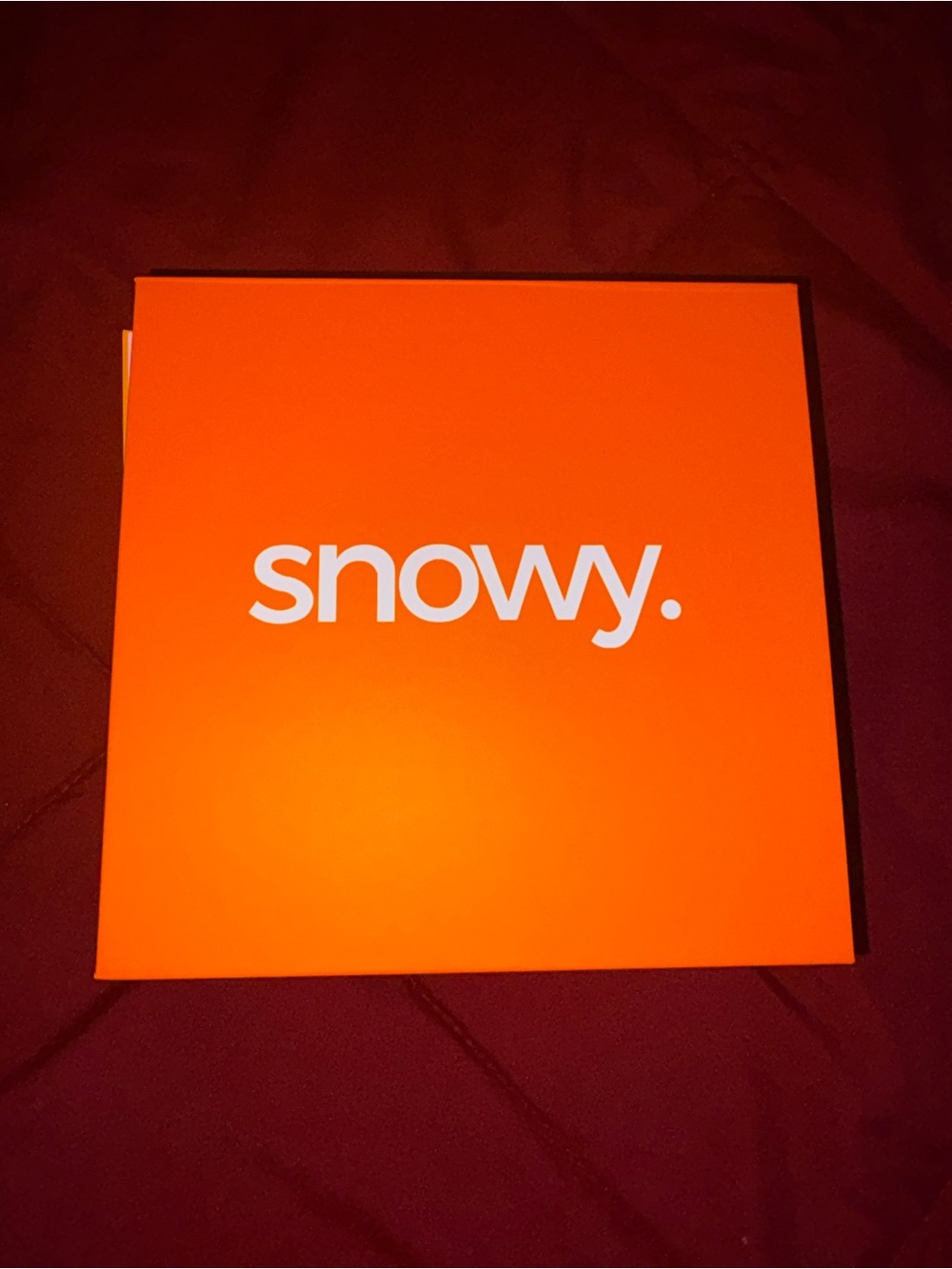 Orange Wireless Bra -